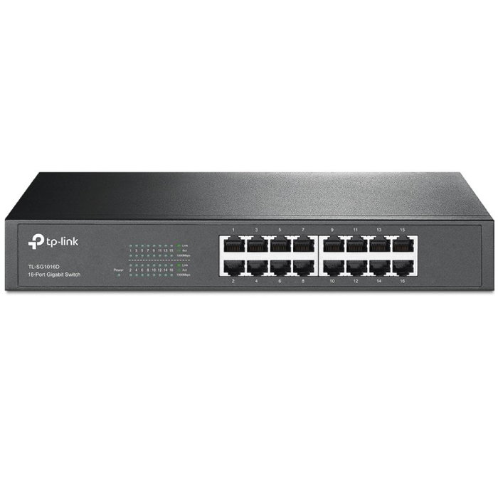 TP-Link TL-SG1016D Switch Gigabit de 16 Puertos RJ-45 TP-Link TL-SG1016D Switch Gigabit de 16 Puertos RJ-45